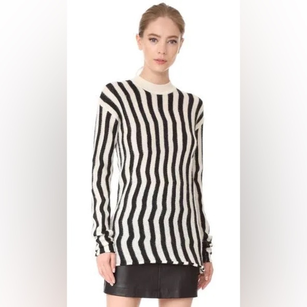 Helmut Lang Technical Stripe Sweater Size XS NWOT